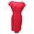 Valentino Garavani Vestido Rojo Rosso Sintetico  ref.1374443