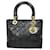 Dior Lady Dior Black Leather  ref.1374483