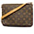 Slender Louis Vuitton Musette Tango Brown Cloth  ref.1374517