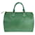 Louis Vuitton Speedy 30 Verde Cuero  ref.1374536
