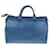 Louis Vuitton Speedy 30 Blu Pelle  ref.1374563