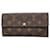 Louis Vuitton Sarah Marrone Tela  ref.1374681