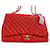Timeless Chanel Zeitlose Klassiker Rot Lackleder  ref.1374831