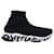 Balenciaga Speed Graffiti Sneakers aus schwarzem Polyester  ref.1374839