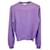 Khaite Viola Sweater in Purple Cashmere Wool  ref.1374843