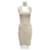 Alaïa ALAIA  Dresses T.FR 36 Viscose Beige  ref.1374866