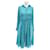 Autre Marque POUPETTE ST BARTH  Dresses T.International S Silk Blue  ref.1374886