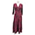 BA&SH  Dresses T.International S Viscose Dark red  ref.1374910