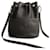 Gucci vintage black leather bucket bag  ref.1374920