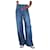 Chloé Blaue Jeans mit weitem Bein – Größe UK 6 Baumwolle  ref.1374945