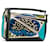 Bolso satchel pequeño con rompecabezas bordado en azul William de Morgan de LOEWE Cuero Becerro  ref.1374962