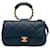 Chanel Blue Medium Lambskin In the Loop Flap Leather  ref.1374985