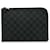 Louis Vuitton Black Damier Graphite Pochette Jour PM Cloth  ref.1375047