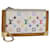 LOUIS VUITTON Monogram Multicolor Pochette Cles Purse Blanc M92655 Auth 73948  ref.1375208