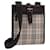 BURBERRY Nova Check Bolso de hombro Lona Beige Marrón Auth ki4418 Castaño Lienzo  ref.1375226