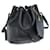 Christian Dior Honeycomb Canvas Shoulder Bag PVC Leather Black Auth am6207  ref.1375275