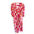 Lanvin Resort 2022 floral dress Pink Silk Viscose  ref.1375296