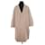 Claudie Pierlot Wool coat Beige  ref.1375357