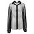 Camicia velata Saint Laurent Nero