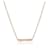 Tiffany & Co. Fleur de Lis Bar Necklace in 18k Yellow Gold 0.04 CTW  ref.1375491
