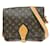 Louis Vuitton Cartouchière Brown Cloth  ref.1375560