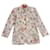 Emanuel Ungaro giacca in lino beige a fiori  ref.1375569