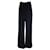 Autre Marque La Collection Black Phoebe Silk Crepe Trousers  ref.1375679