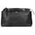 FENDI Vitello Dolce By The Way Boston Handbag in Black Leather  ref.1375696