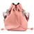 Bolsa de ombro tipo balde FENDI Mini Mon Tresor 2Way em couro de bezerro rosa 8BS010  ref.1375699