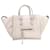 Céline CELINE Medium Luggage Phantom Croc-Embossed Suede x Leather Handbag in Grey  ref.1375704