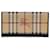 Burberry Check Continental Wallet Beige Leather  ref.1375715