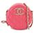 Timeless Chanel Logo CC Rosa Couro  ref.1375722