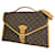 Louis Vuitton Beverly Castaño Chapado en oro  ref.1375771