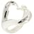 Tiffany & Co Open Heart Silvery Silver  ref.1375793