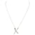 Tiffany & Co Pendente X Prata Prata  ref.1375804