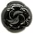 Chanel Camélia Black Leather  ref.1375857