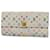 Louis Vuitton Portefeuille Sarah Branco Couro  ref.1376008