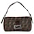 Fendi Zucca Canvas Mamma Baguette Bag  Canvas Handbag in Good condition Cloth  ref.1376043