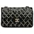 Chanel Black Small Classic Embellished Lambskin Double Flap Leather  ref.1376171