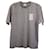 Camiseta con logo de Burberry en algodón gris  ref.1376255