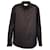 Céline Celine Long Sleeve Shirt in Black Cotton  ref.1376261
