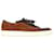 Lanvin DBB1 Trainers in Brown Suede and Leather  ref.1376271
