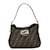 Fendi Zucca Canvas Mamma Baguette Canvas Shoulder Bag in Good condition Cloth  ref.1376322