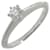 Tiffany & Co Solitaire Silvery Platinum  ref.1376349
