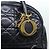 Christian Dior Lady Dior Canage Borsa a mano Pelle di agnello Nera Auth yk12170 - vista 17