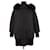 Miu Miu Black coat Polyester  ref.1376516