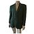 Courreges Blazer Courrèges verde scuro in lana e cashmere