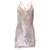 Autre Marque Retrofete – Rosafarbenes Minikleid aus Strick mit Pailletten Pink Viskose  ref.1376713