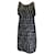 Autre Marque Missoni Black / Silver Metallic Sleeveless Knit Dress Viscose  ref.1376714