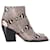 Chloé Rylee Block Heel Booties in Snakeskin Print Leather Python print  ref.1376785
